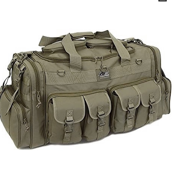 USA TF130  Mens Large 30 Inch Duffle Military Molle Tactical Cargo Gear Bag - Picture 1 of 4